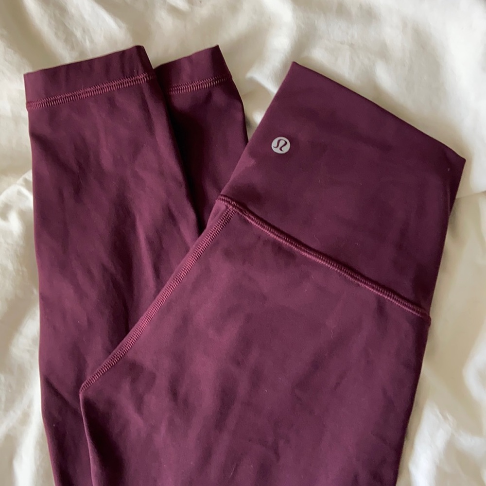 Luluemon Purple Leggings
